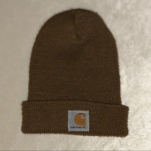 Kids Carhartt Brown Beanie